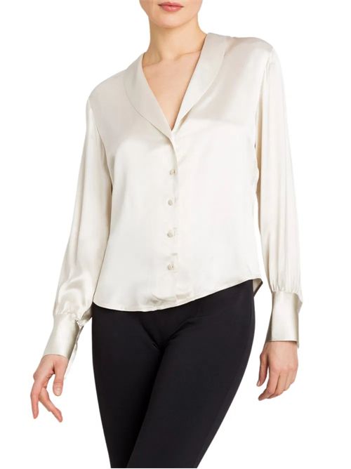 camicia donna crema TWINSET | TT2433/11952